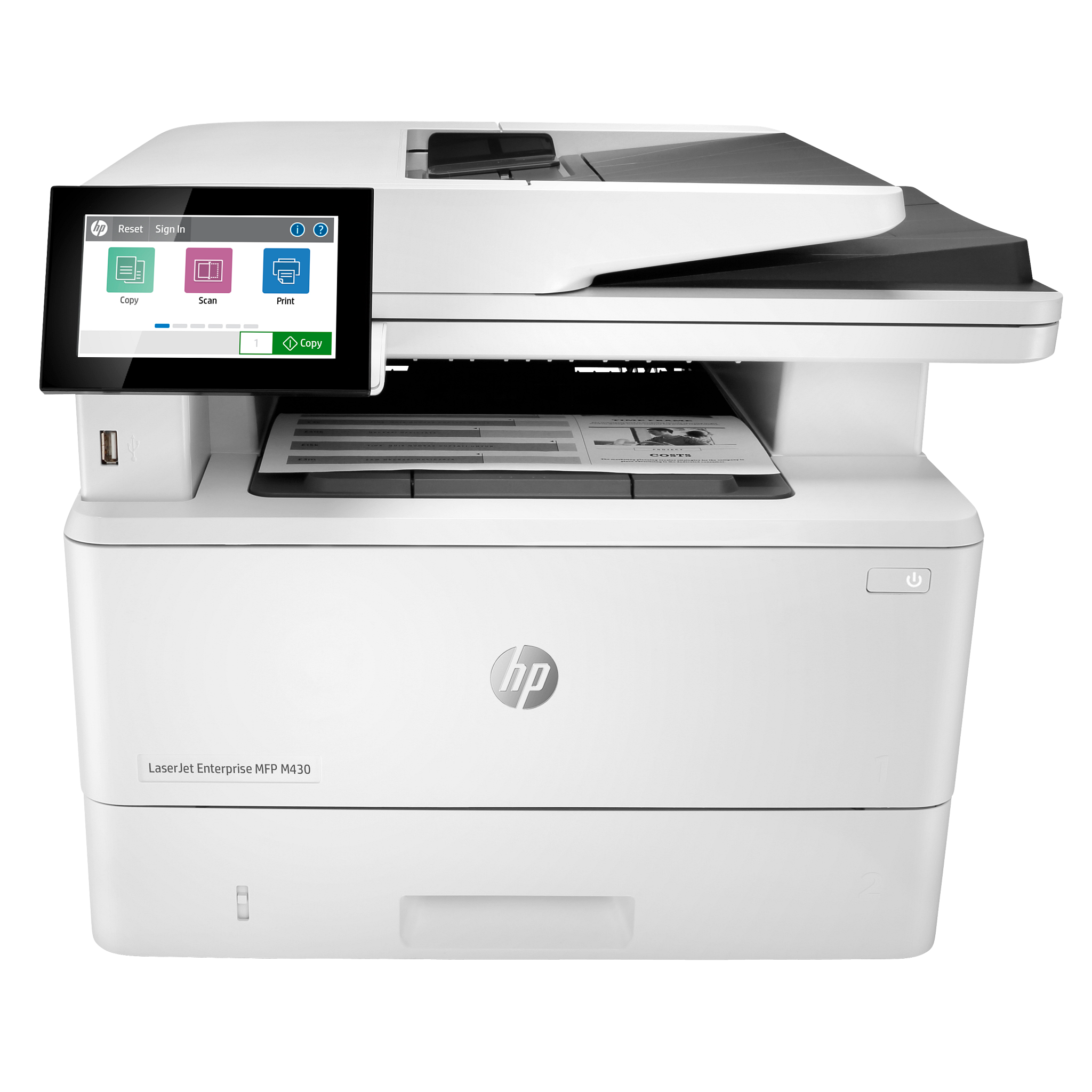 Multifunction laser printer